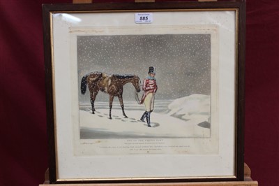 Lot 885 - Henry Alken two coloured lithographs of horses - One of the Right Sort and One of the Wrong Sort...