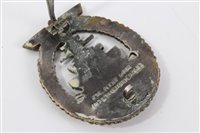 Lot 523 - Nazi High Seas Fleet War badge with broad pin backing