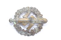 Lot 524 - Nazi SA Sports Badge with narrow pin backing