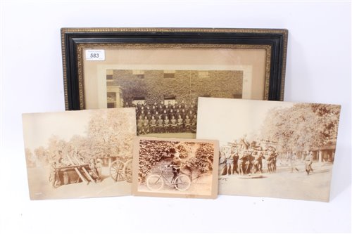 Lot 215 - Interesting Collection of Early 20th Century British Military Photographs