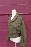 Lot 606 - Collection of SAS Uniforms to include 1949 pattern Battledress blouse