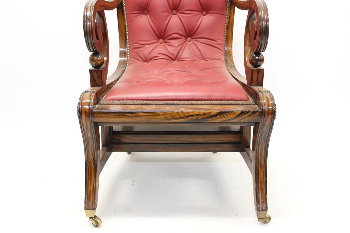 Lot 1604 Unusual Colonial style coromandel grained