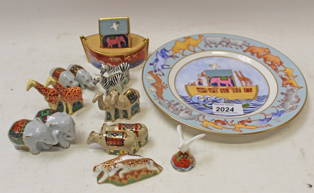 Lot 2024 Royal Crown Derby Noah’s Ark set