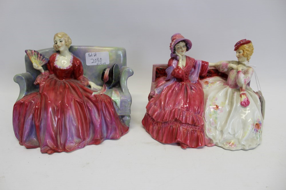 Lot 2080 Two Royal Doulton figures The Gossips