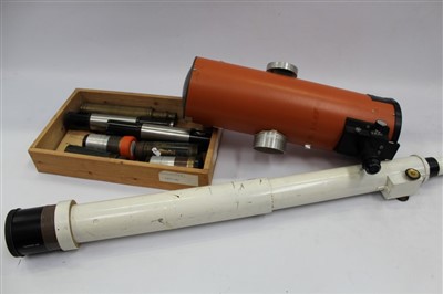 Lot 3514 - Collection of various telescopes, lenses and other items (qty)