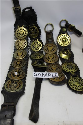 Lot 3633 - Collection of horse brasses