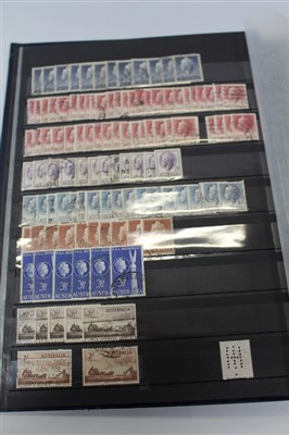 Lot 2470 - Stamps - Australia selection in stockbooks and loose, mint and used - including range of duplicated commemorative issues, covers, etc