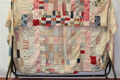 Lot 3054 - Two 1930/40's Patchwork Quilts