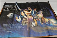 Lot 2496 - Film posters - Star Trek VI Return of the Jedi...