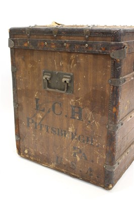 Lot 1658 - Rare early Louis Vuitton trunk