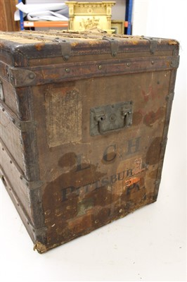 Lot 1658 - Rare early Louis Vuitton trunk