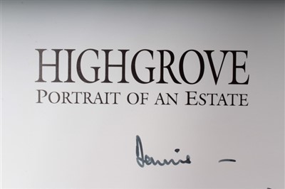 Lot 17 - HRH Prince Charles Prince of Wales, signed and inscribed book ‘Highgrove Portrait of an Estate’