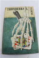 Lot 2497 - Book - Thunderball Ian Fleming, publisher...