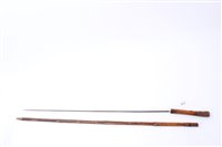 Lot 813 - 19th Century Bamboo Sword stick