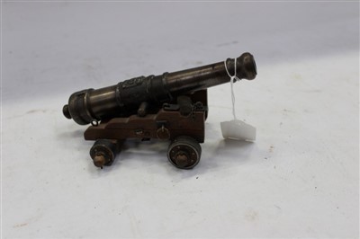 Lot 3822 - Model naval cannon