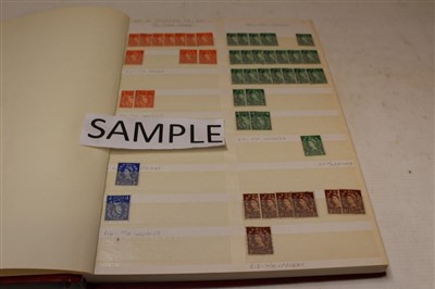 Lot 335 - Stamps - G.B. collection of QEII issues, duplicated commemorative and definitive unchecked for watermark varieties