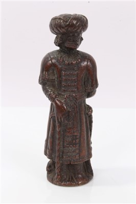 Lot 1023 - 19th century bronze figure of a Turk