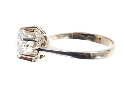 Lot 671 - Diamond single stone ring estimated to weigh approx 1.69cts