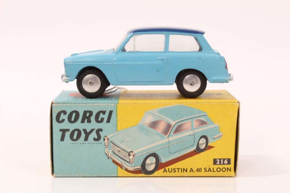 Details about   Corgi #216 Austin A40 Saloon Reproduction Box by DRRB 