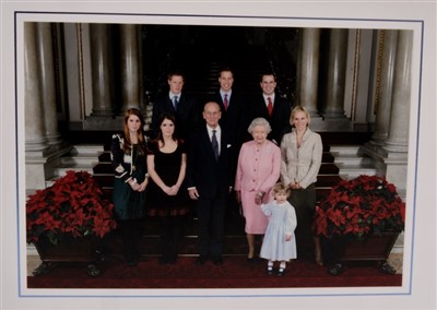 Lot 78 - HM Queen Elizabeth II and HRH The Duke of Edinburgh – two signed Christmas cards 2006; 2007