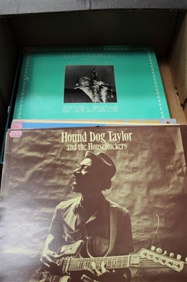 Lot 3571 - Selection of LP records – including Hound Dog Taylor, John Lee Hooker and Memphis Slim (24)