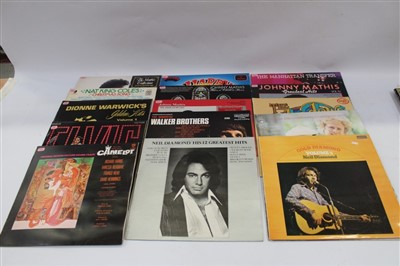 Lot 3573 - Box of LP records – including Jethro Tull, Family and East of Eden (approximately 90)