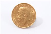 Lot 182 - G.B. gold Sovereign George V 1912.  AVF (1 coin)