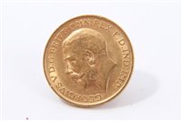 Lot 185 - G.B. gold Sovereign George V 1912.  VF (1 coin)