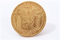 Lot 228 - Czechoslovakia – gold Two Dukatu 1928 (N.B. edge nicks), otherwise EF (1 coin)