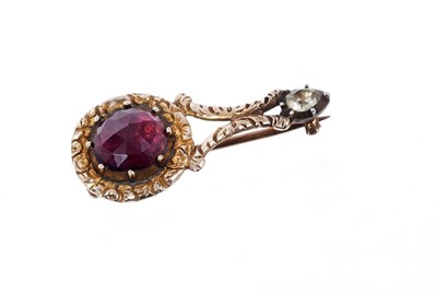 Lot 622 - William IV Halley’s Comet brooch circa 1835