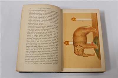 Lot 2444 - Books - Carl Bock – Temples and Elephants – Narrative of a Journey of Exploration through Upper Siam and Lao, published 1884, first edition.