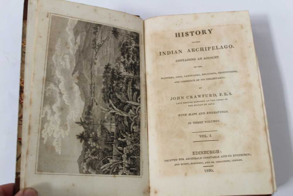 Lot 2445 Books John Crawford History of the