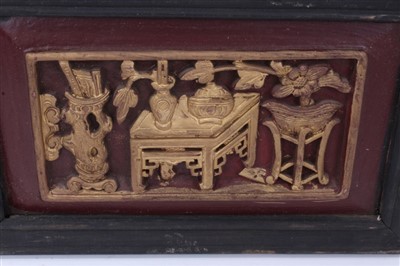 Lot 1018 - Early 20th Century Chinese porcelain panel