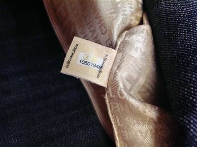 Lot 3081 - Chanel Denim  Vintage Holdall