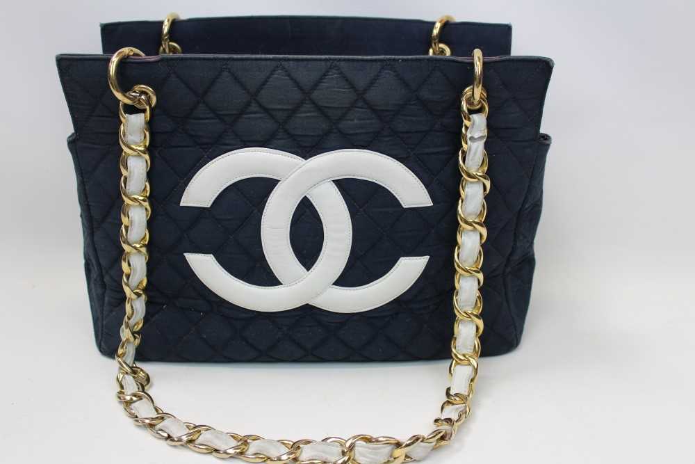 Lot 3082 - Chanel Denim Vintage Handbag