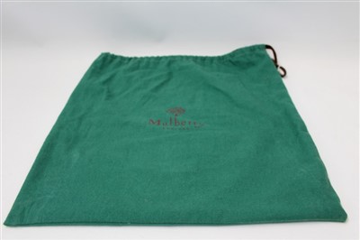 Lot 3083 - Mulberry Green Mock Croc Leather Handbag and Belt