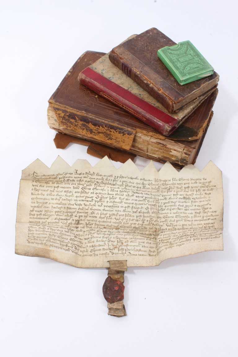 Lot 1004 - 15th century deed on vellum