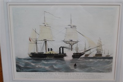 Lot 1228 - 19th Century aquatint- The Terrible