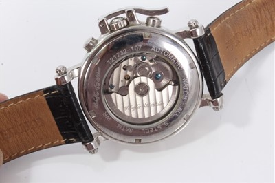 Lot 3270 - Scheffler & Sohne Automatic stainless steel wristwatch