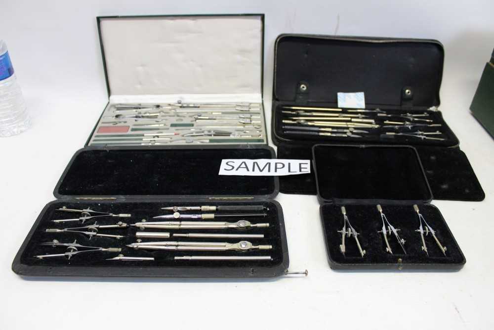 Lot 3641 - Mathematical instruments