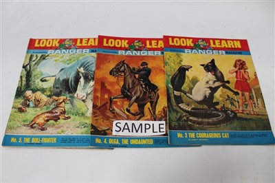 Lot 2461 - Selection of Look & Learn periodicals - 1962 onwards - including two bound volumes (qty)
