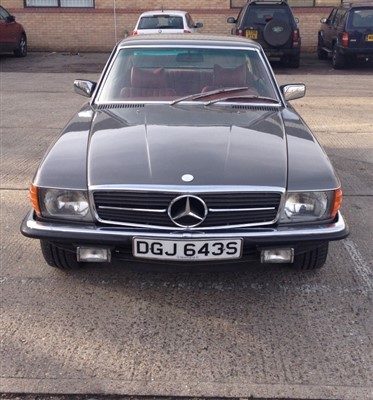 Lot 2950 - 1978 Mercedes 450 SLC Coupe.  Registration no. DGJ643S.  4.5 litre V8 Automatic - left-hand drive Japanese Import