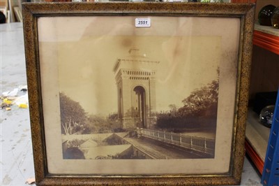 Lot 35 - Two old framed photographs