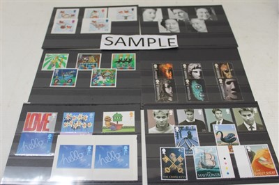 Lot 2491 - Stamps - G.B. selection - including presentation packs, Prestige booklets, miniature sheets, booklet panes, etc (high face value)