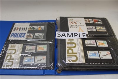 Lot 2495 - Stamps – G.B. presentation pack selection, early – modern (280+ packs)