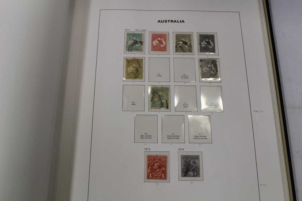 Lot 2499 - Stamps – Australia collection housed in one country albums – including definitive and commemorative issues