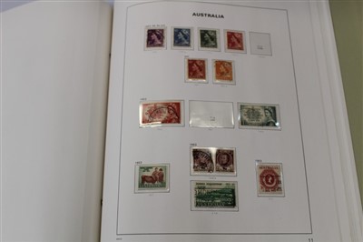 Lot 2499 - Stamps – Australia collection housed in one country albums – including definitive and commemorative issues