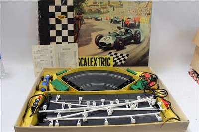 Lot 2873 - Scalextric selection – including FJ31 Formula Junior Cars Set, boxed, plus range of boxed cars – including Cooper White C/81, Lotus Green C/82, Elf Tyrell C135, plus others (full listing available)