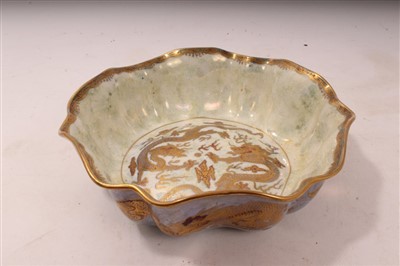 Lot 2157 - Wedgwood dragon lustre bowl
