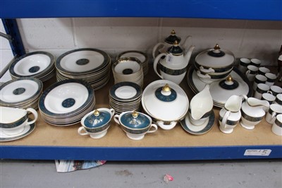 Lot 2159 - Extensive 16 place setting Royal Doulton Carlyle pattern dinner and coffee service - 124 pieces